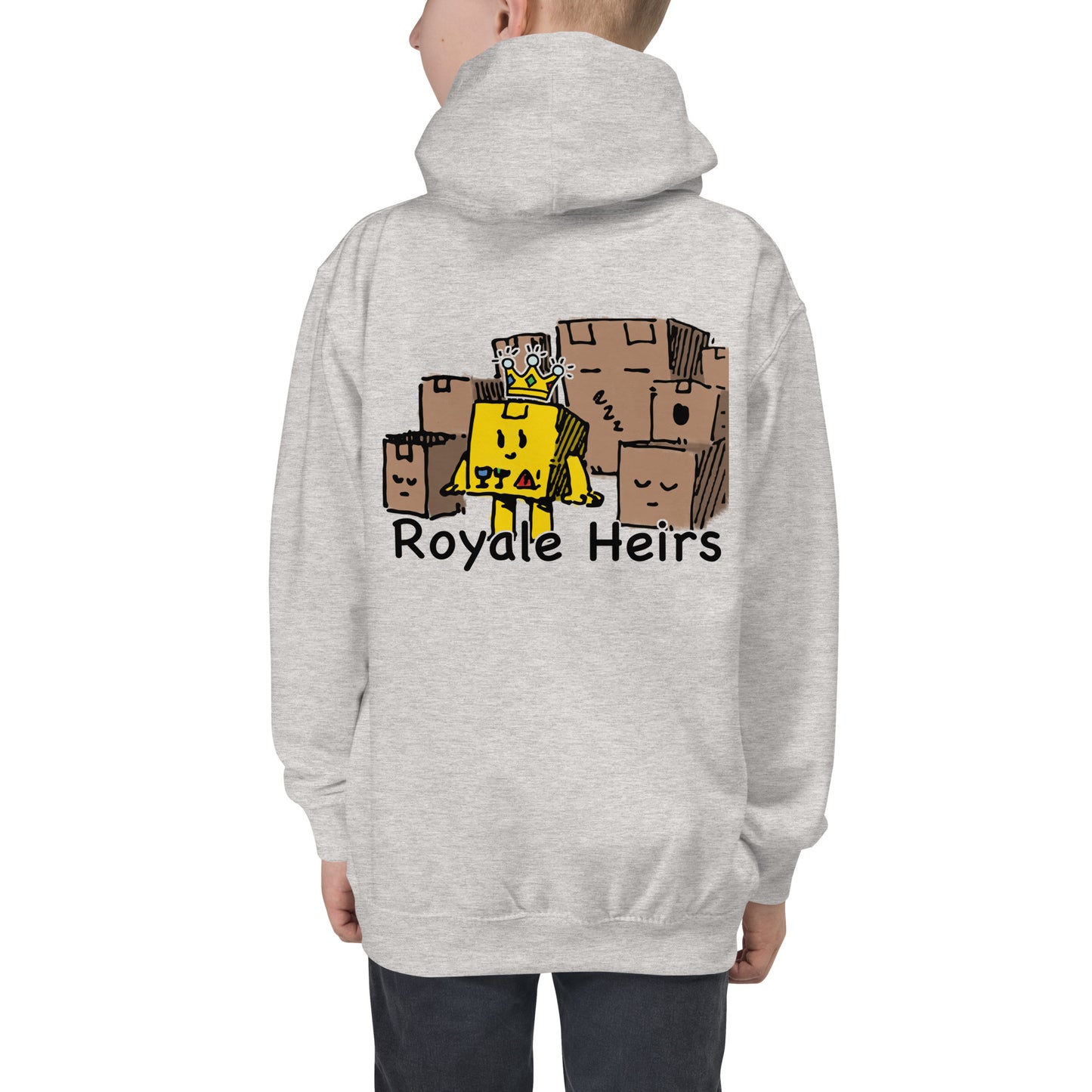 ROYALE HEIRS "WE BUILDING" HOODIE (YOUTH)