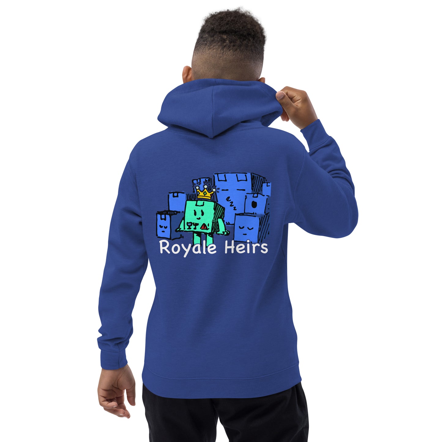 ROYALE HEIRS "WE BUILDING" HOODIE (YOUTH)