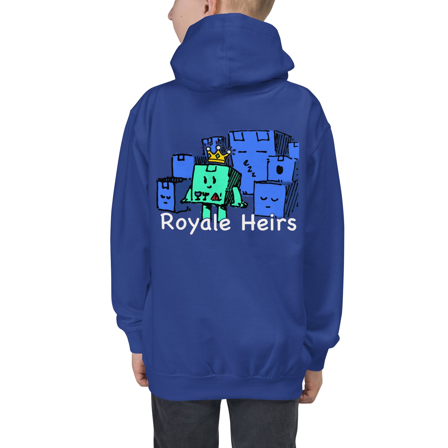 ROYALE HEIRS "WE BUILDING" HOODIE (YOUTH)