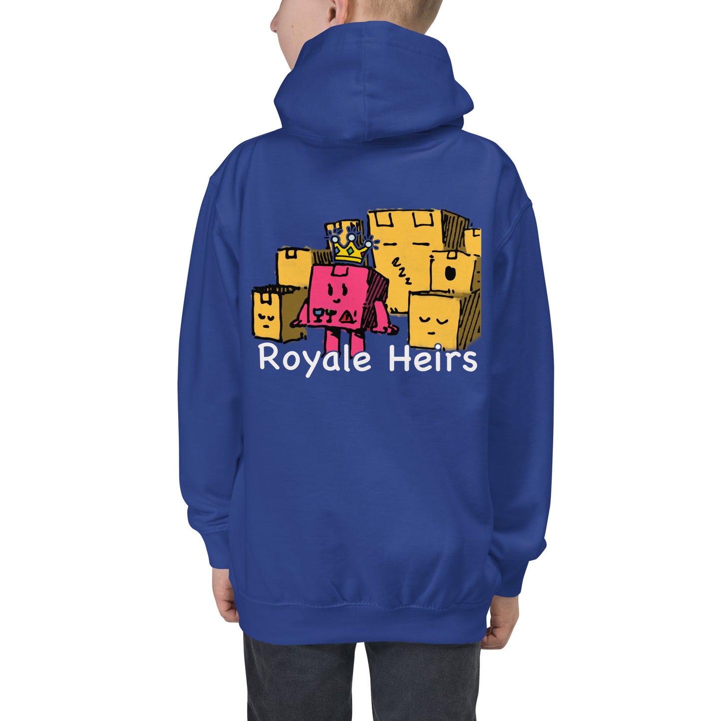 ROYALE HEIRS "WE BUILDING" HOODIE (YOUTH)