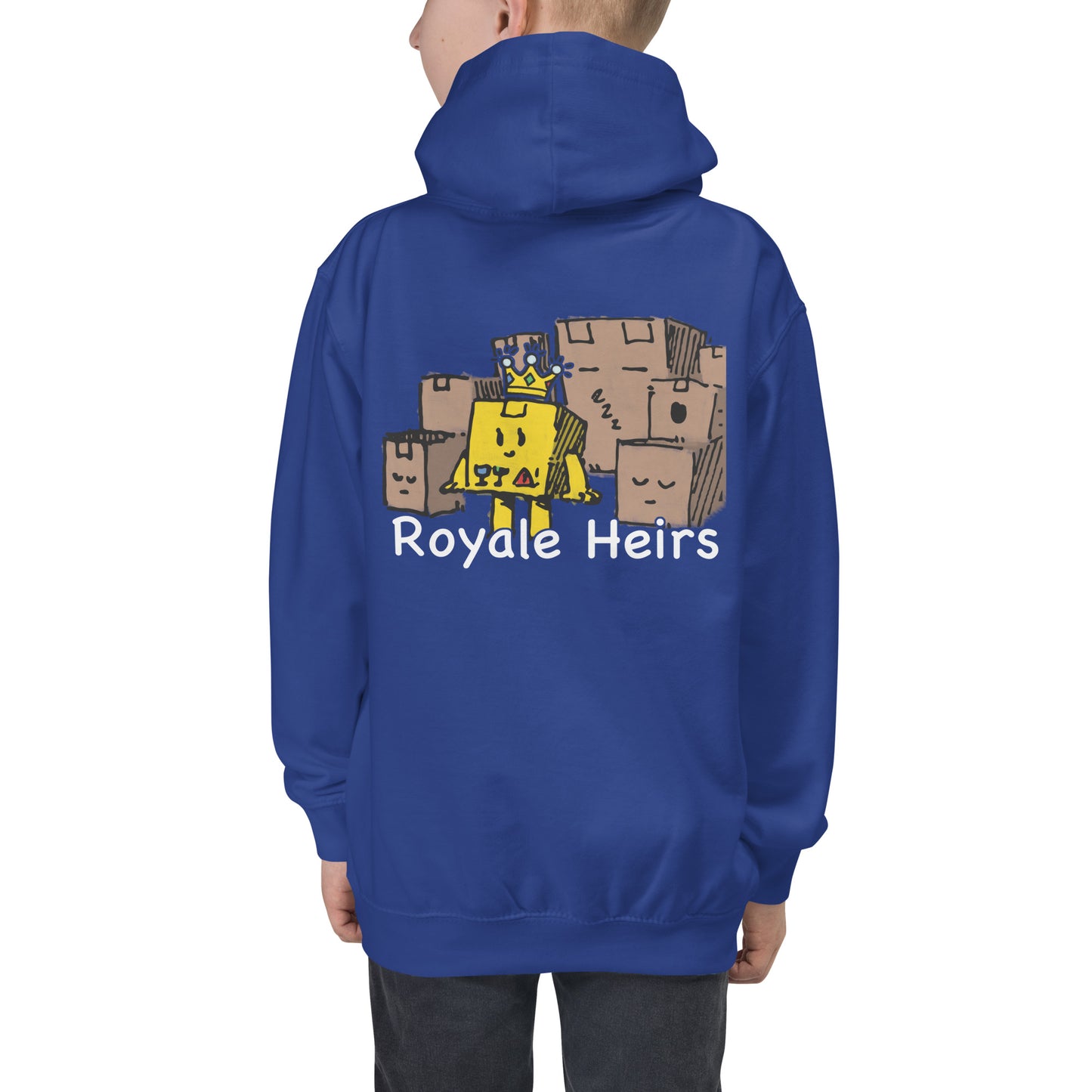 ROYALE HEIRS "WE BUILDING" HOODIE (YOUTH)