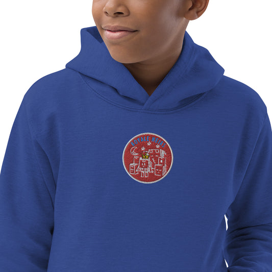 ROYALE HEIRS "WE BUILDING" EMBROIDERED COOKIE HOODIE (YOUTH)