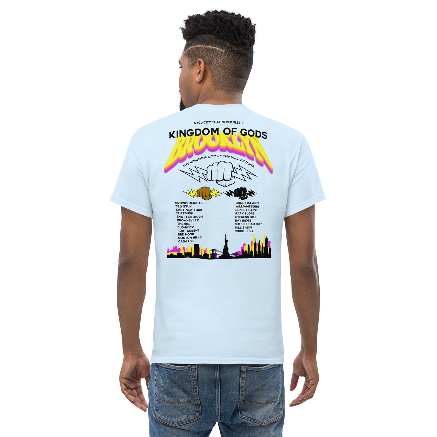 KINGDOM OF GODS TEE - THE 718 TOUR(B)