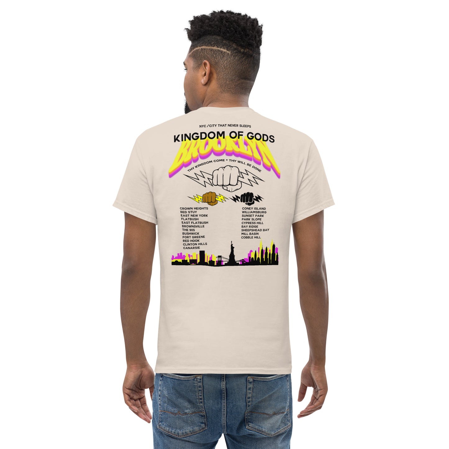 KINGDOM OF GODS TEE - THE 718 TOUR(B)