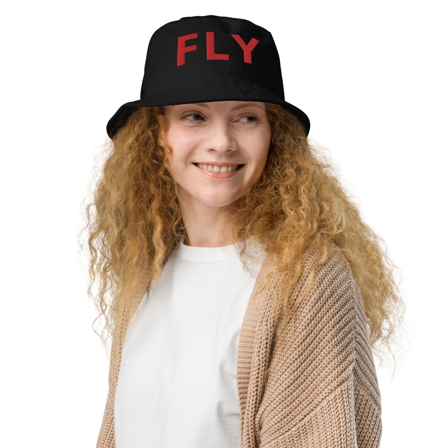 "FLY" ORGANIC BUCKET HAT