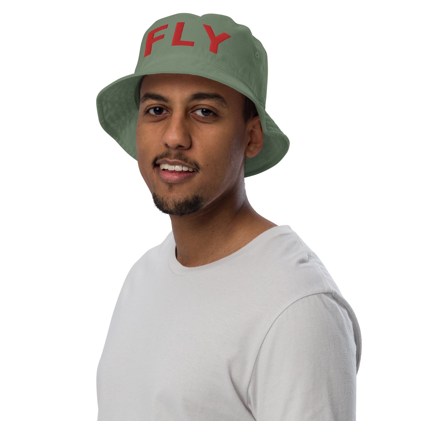 "FLY" ORGANIC BUCKET HAT