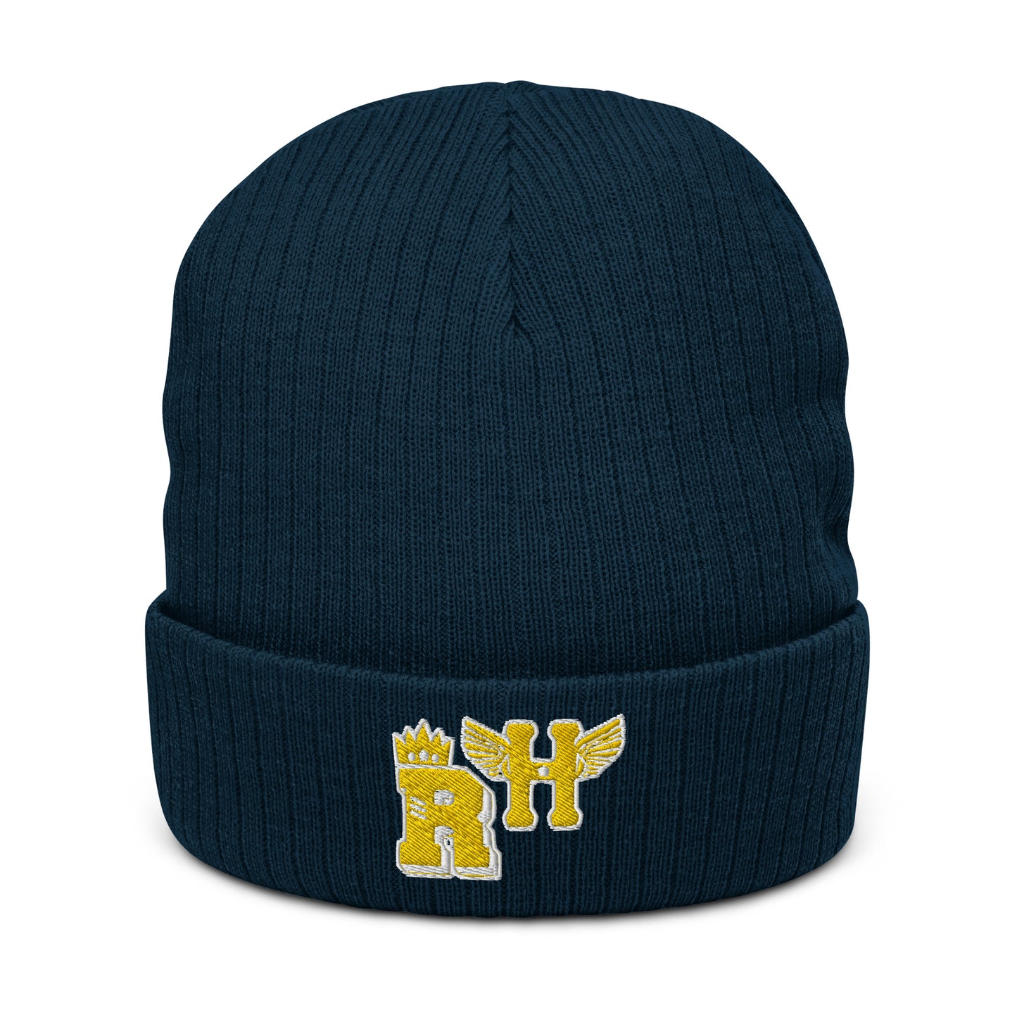 ROYALE HEIRS VARSITY RIBBED KNIT BEANIE