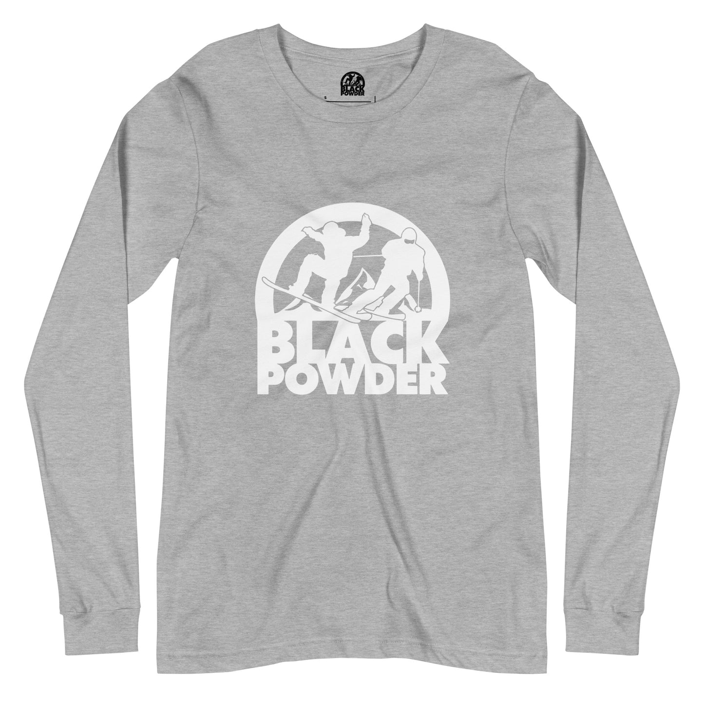 BPC CLASSIC LOGO UNISEX LONG SLEEVE TEE (WHITE LOGO)