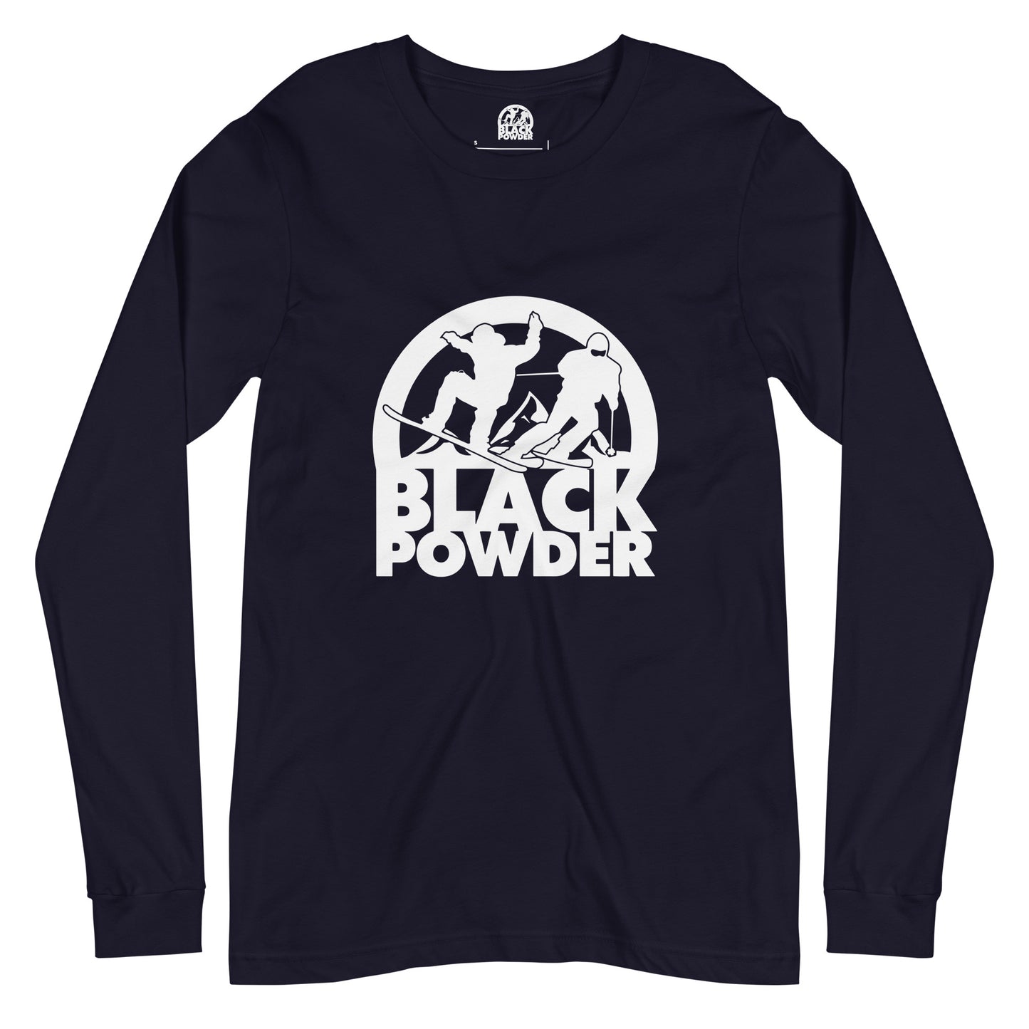 BPC CLASSIC LOGO UNISEX LONG SLEEVE TEE (WHITE LOGO)