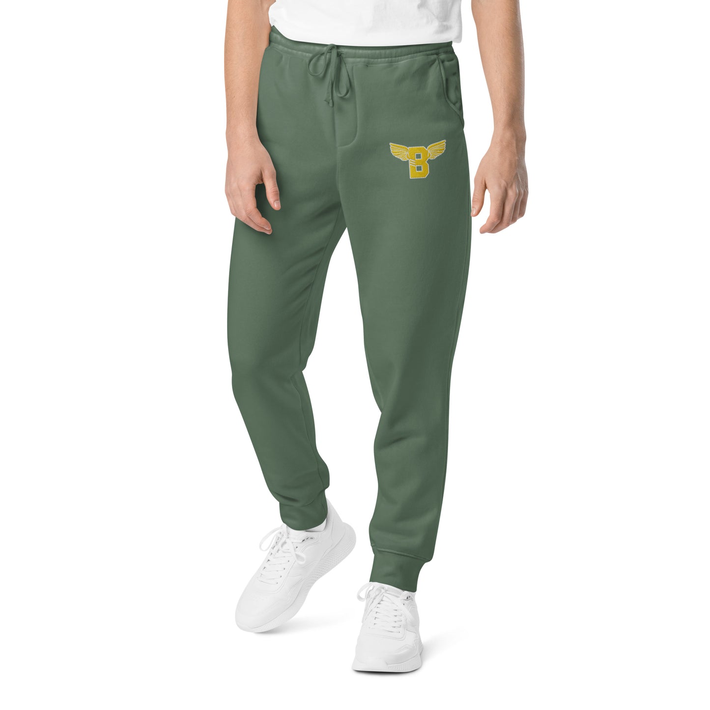 "B" IS FOR BROOKLYN - B-WING UNISEX SWEATPANTS (GOLD STITCH)