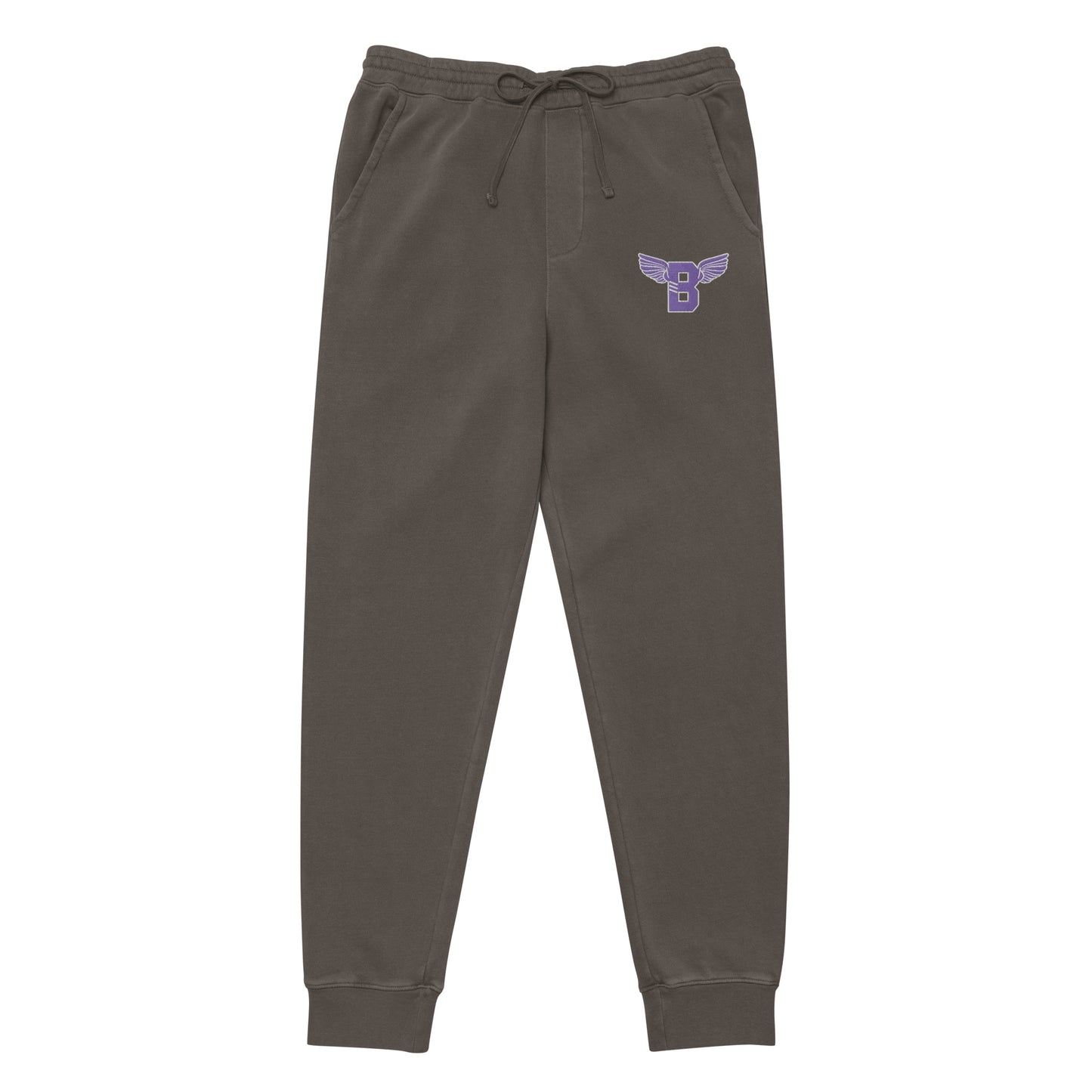 "B" IS FOR BROOKLYN - B-WING UNISEX SWEATPANTS (PURPLE STITCH)