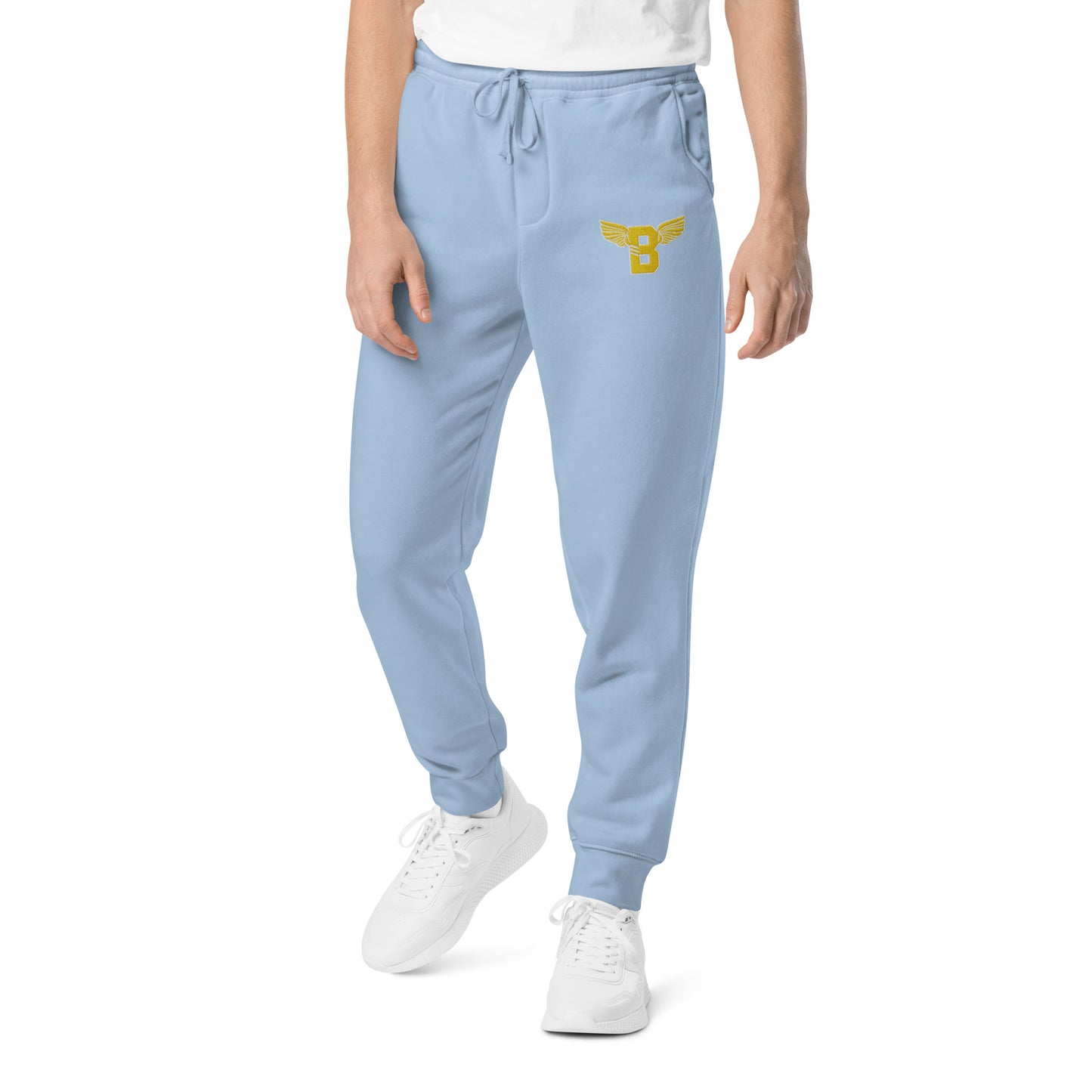 "B" IS FOR BROOKLYN - B-WING UNISEX SWEATPANTS (GOLD STITCH)