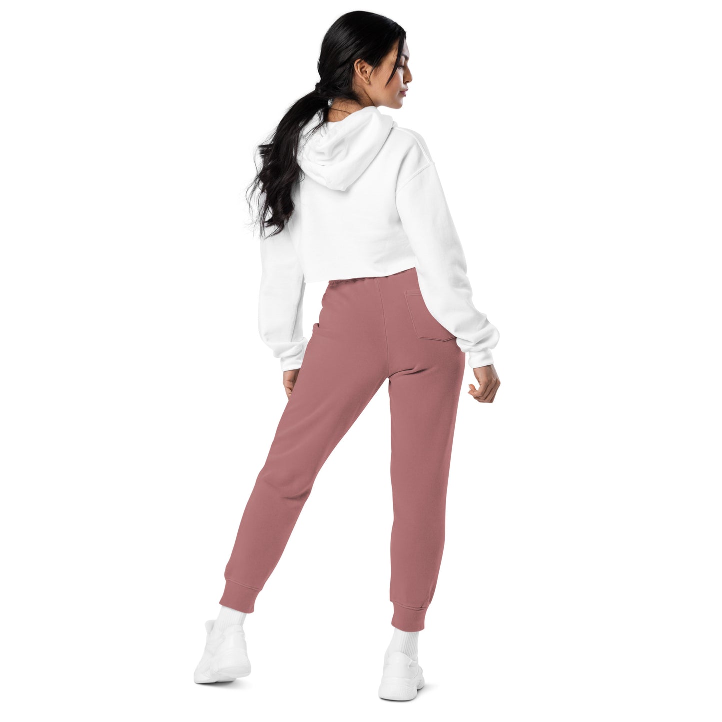 "B" IS FOR BROOKLYN - B-WING UNISEX SWEATPANTS (MAROON STITCH)