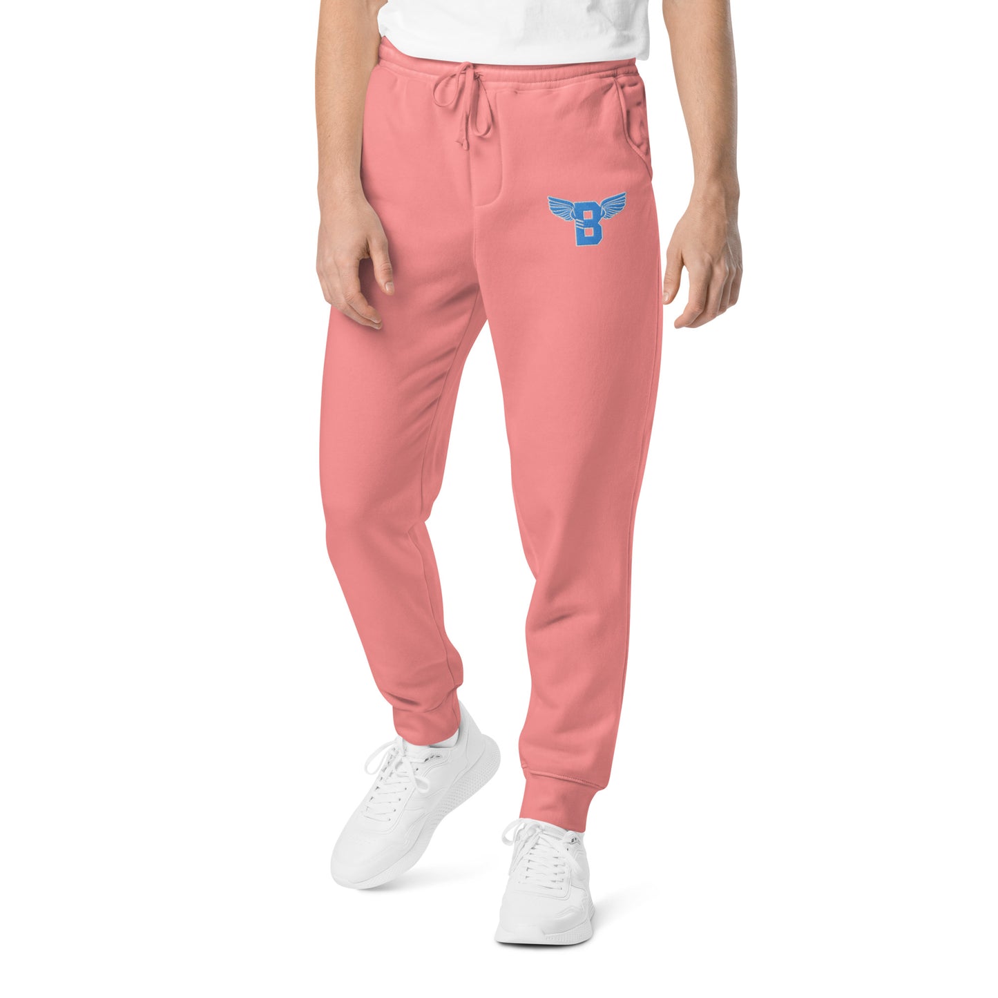 "B" IS FOR BROOKLYN - B-WING UNISEX SWEATPANTS (VIVID BLUE STITCH)