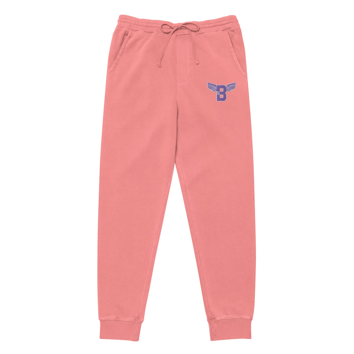 "B" IS FOR BROOKLYN - B-WING UNISEX SWEATPANTS (PURPLE STITCH)