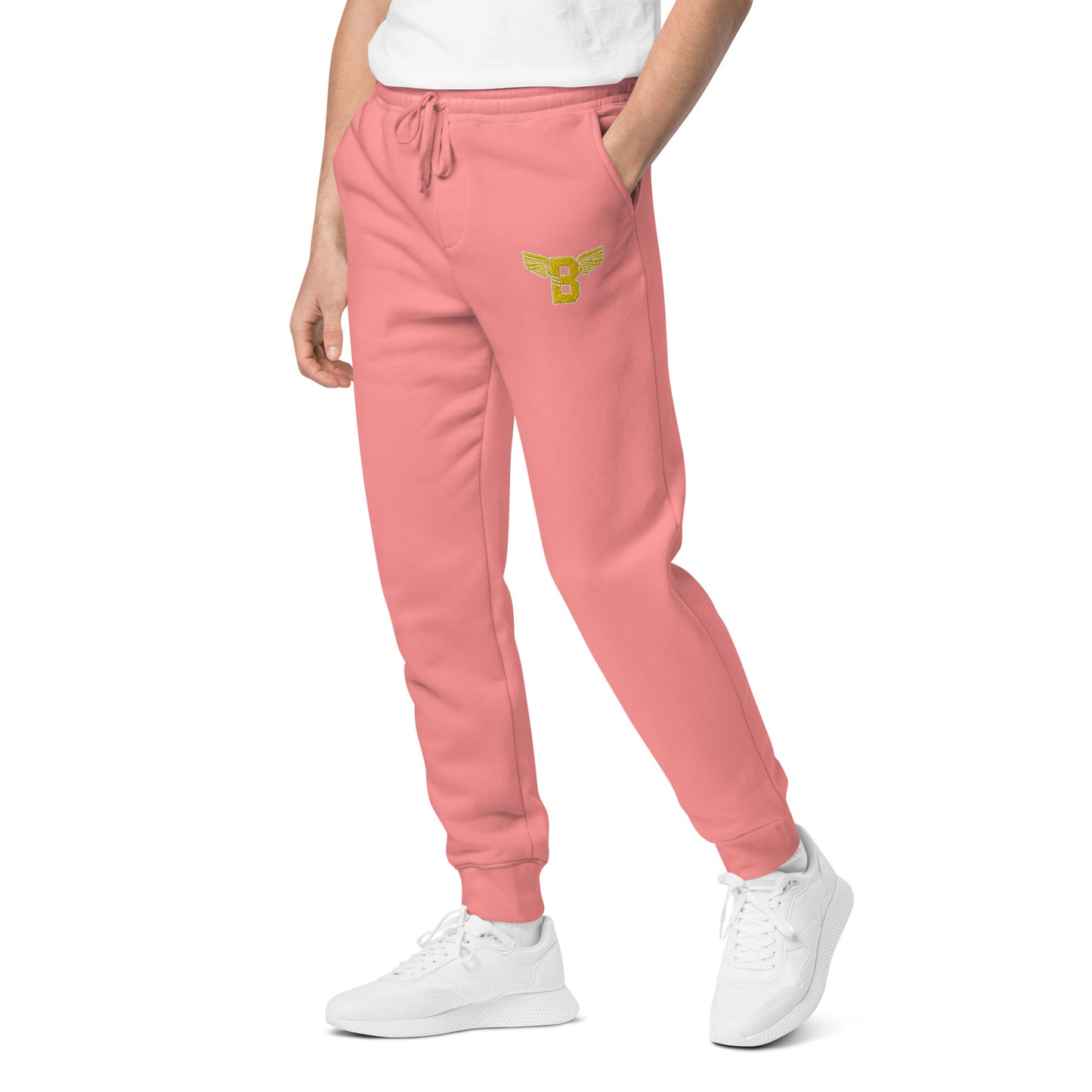 "B" IS FOR BROOKLYN - B-WING UNISEX SWEATPANTS (GOLD STITCH)