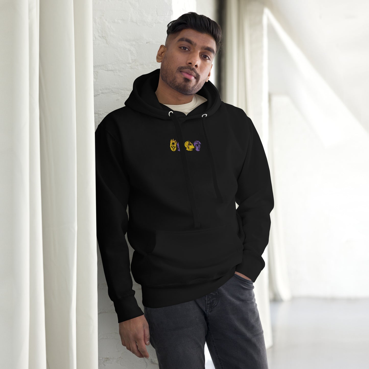 EAST/WEST FALLEN SOLDIERS UNISEX HOODIE: LA Lakers Edition