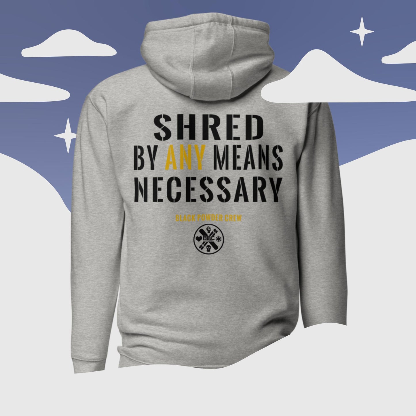 RYDER X "BY ANY MEANS NECESSARY" UNISEX HOODIE