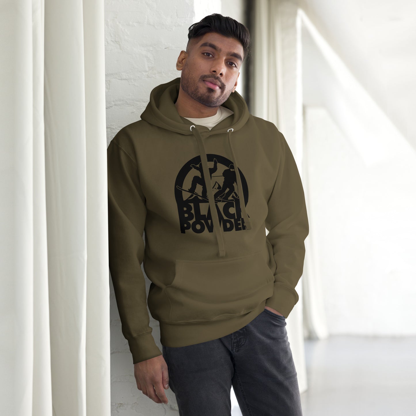 BPC CLASSIC LOGO UNISEX HOODIE (BLACK LOGO)