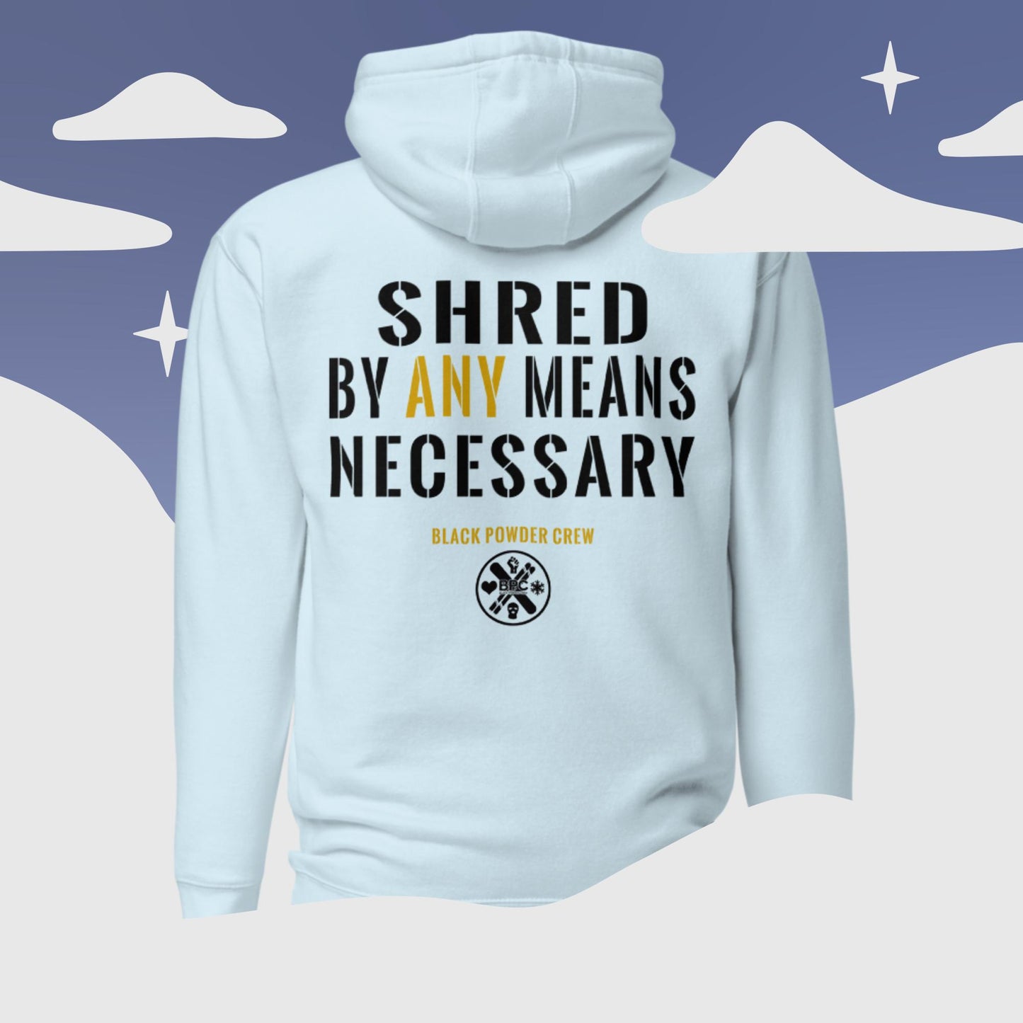 RYDER X "BY ANY MEANS NECESSARY" UNISEX HOODIE