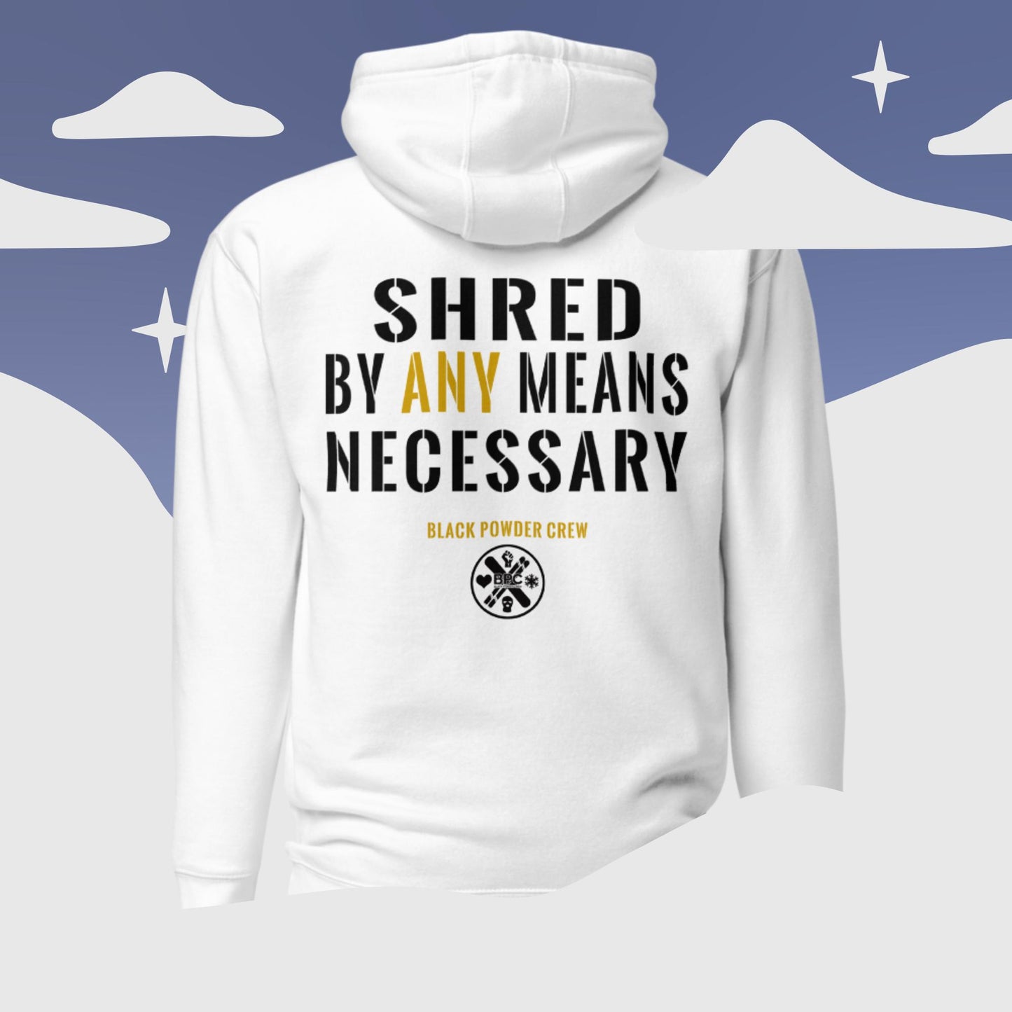 RYDER X "BY ANY MEANS NECESSARY" UNISEX HOODIE