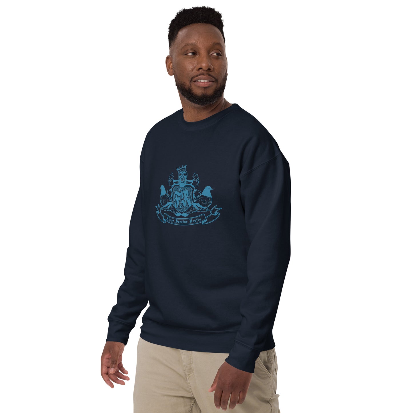 FLY ROYALE BRAND LOGO UNISEX CREWNECK