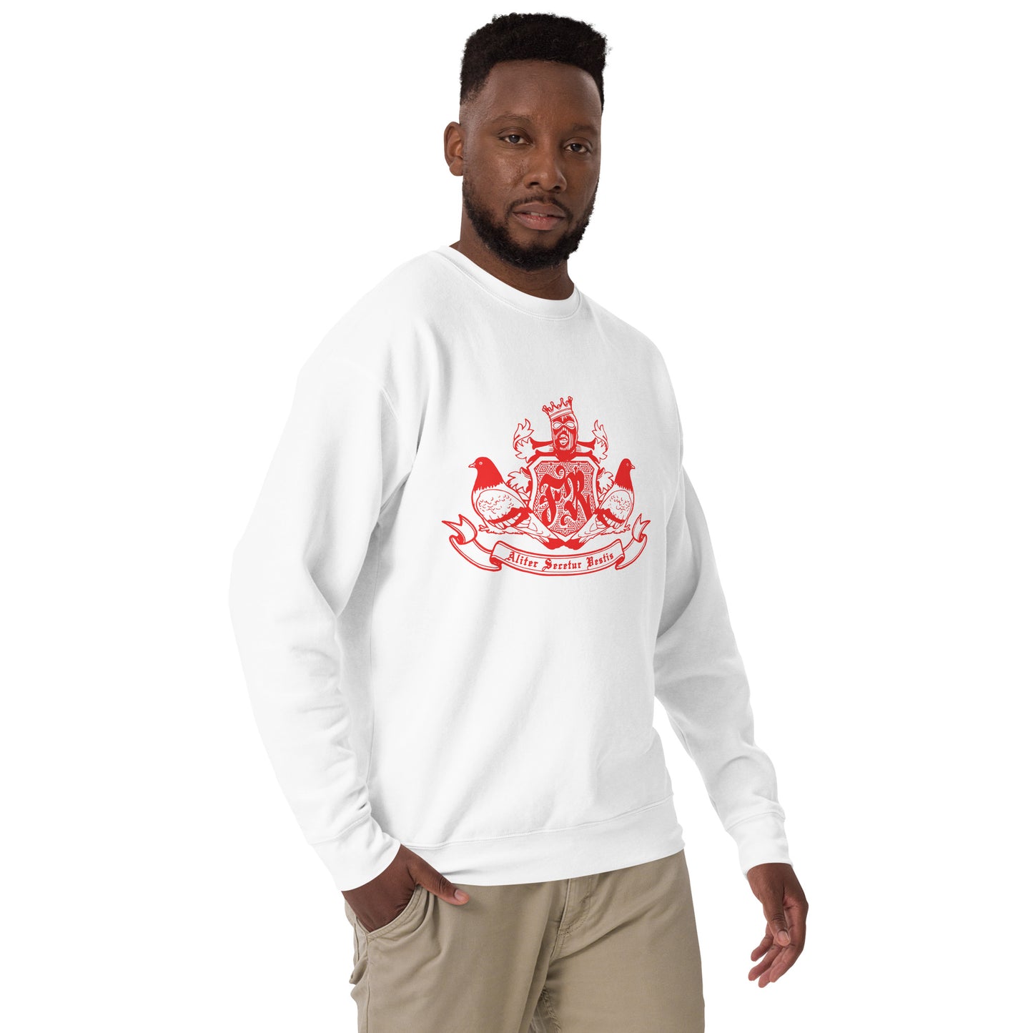 FLY ROYALE BRAND LOGO UNISEX CREWNECK