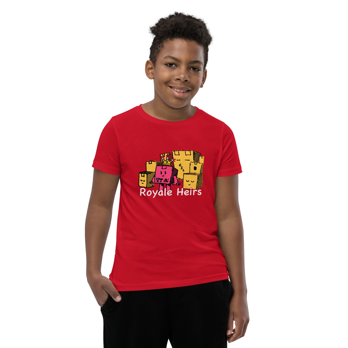 ROYALE HEIRS "WE BUILDING" TEE (YOUTH)