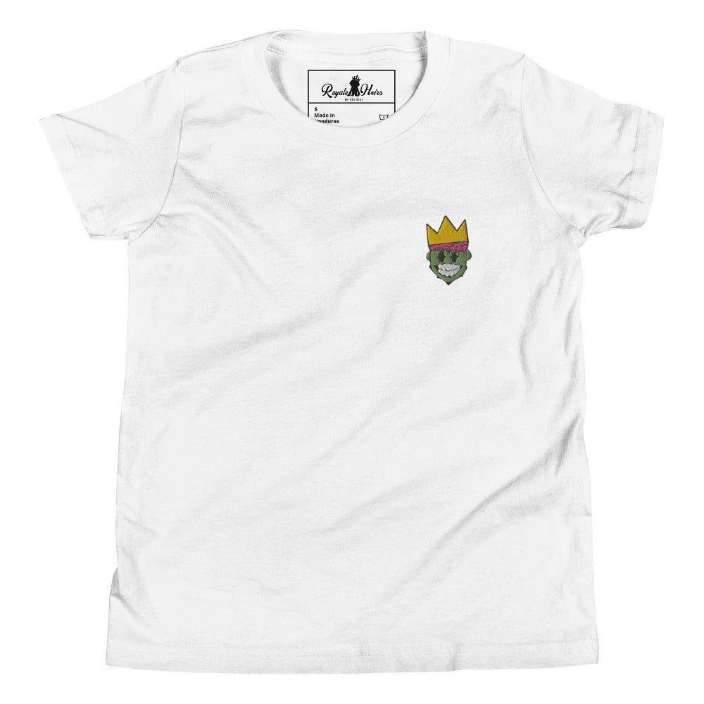 MOCK & TROLL YOUTH TEE-(EMBROIDERED CHEST)